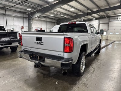 2016 GMC Sierra 2500HD SLT 6.6L Duramax Turbo Diesel V8 Four Wheel Drive Chrome Wheels