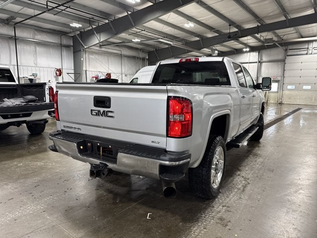 2016 GMC Sierra 2500HD SLT 6.6L Duramax Turbo Diesel V8 Four Wheel Drive Chrome Wheels