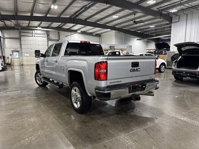 2016 GMC Sierra 2500HD SLT 6.6L Duramax Turbo Diesel V8 Four Wheel Drive Chrome Wheels