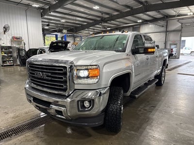 2016 GMC Sierra 2500HD SLT 6.6L Duramax Turbo Diesel V8 Four Wheel Drive Chrome Wheels