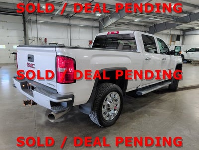 2018 GMC Sierra 2500HD Denali Ultimate Pkg Duramax Diesel Sunroof Chrome Boards Tri-Coat Standard Bed