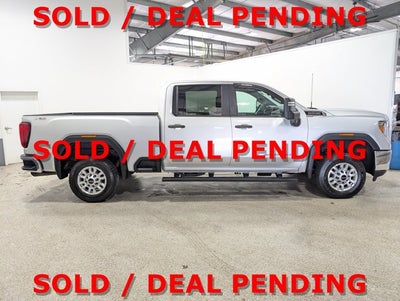 2020 GMC Sierra 2500HD Crew Standard Bed X31 5th Wheel Prep Snow Plow Prep Gas