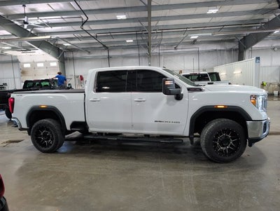2020 GMC Sierra 2500HD SLE Crew Cab 6.6L Gas V8 4WD Summit White