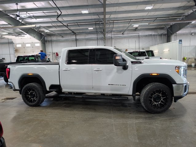 2020 GMC Sierra 2500HD SLE Crew Cab 6.6L Gas V8 4WD Summit White