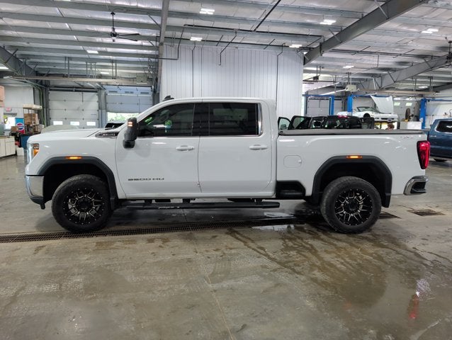 2020 GMC Sierra 2500HD SLE Crew Cab 6.6L Gas V8 4WD Summit White