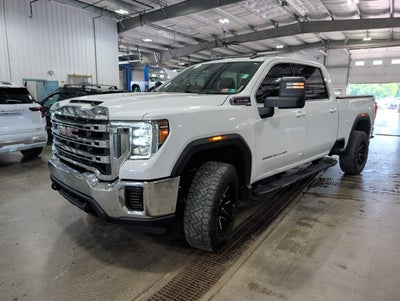 2020 GMC Sierra 2500HD SLE Crew Cab 6.6L Gas V8 4WD Summit White