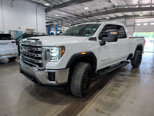 2020 GMC Sierra 2500HD SLE Crew Cab 6.6L Gas V8 4WD Summit White