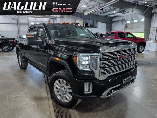 2022 GMC Sierra 2500HD Denali Ultimate 4WD Crew Cab Duramax 6.6L V8 Diesel Standard Bed Onyx Black