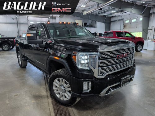 2022 GMC Sierra 2500HD Denali Ultimate 4WD Crew Cab Duramax 6.6L V8 Diesel Standard Bed Onyx Black