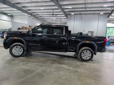 2022 GMC Sierra 2500HD Denali Ultimate 4WD Crew Cab Duramax 6.6L V8 Diesel Standard Bed Onyx Black