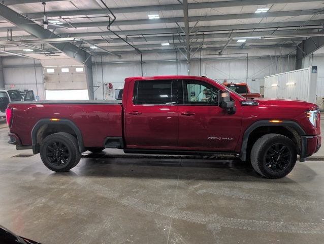 2025 GMC Sierra 2500HD AT4 Premium Plus Crew Cab 6.6L Duramax Diesel 4WD Volcanic Red Tintcoat