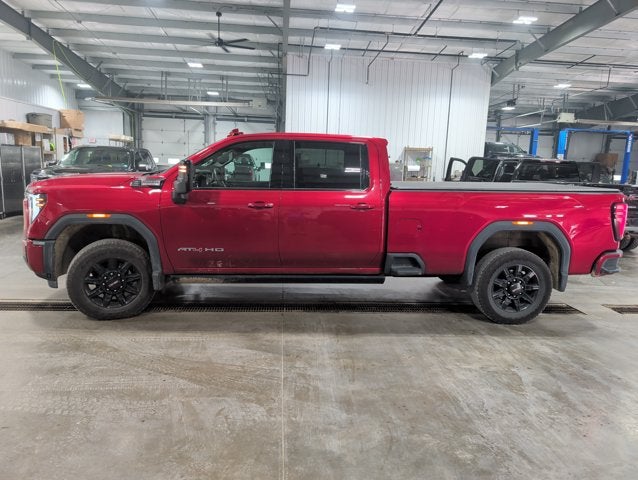 2025 GMC Sierra 2500HD AT4 Premium Plus Crew Cab 6.6L Duramax Diesel 4WD Volcanic Red Tintcoat