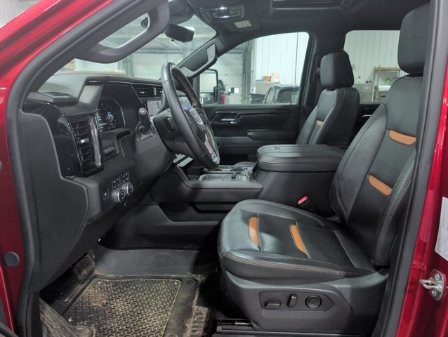 2025 GMC Sierra 2500HD AT4 Premium Plus Crew Cab 6.6L Duramax Diesel 4WD Volcanic Red Tintcoat