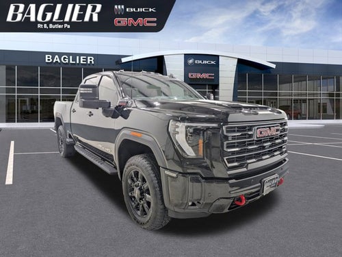2025 GMC Sierra 2500HD AT4 Duramax Diesel Preferred Pkg Premium Plus Sunroof Gooseneck/5th Prep