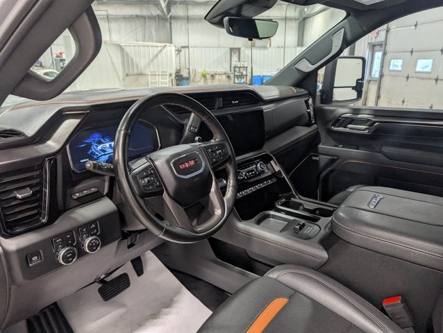 2024 GMC Sierra 2500HD AT4 Premium 5th Wheel Prep Duramax Standard Bed Thunderstorm Grey