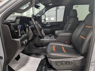 2024 GMC Sierra 2500HD AT4 Premium 5th Wheel Prep Duramax Standard Bed Thunderstorm Grey