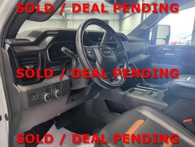 2024 GMC Sierra 2500HD AT4 Premium Plus Sunroof Power Boards Tech Pkg Diesel 5th Prep