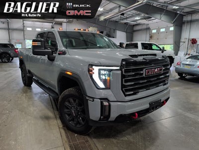 2024 GMC Sierra 2500HD AT4 6.6L Duramax Turbo-Diesel 4WD Thunderstorm Gray