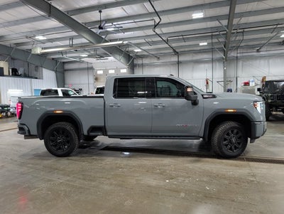 2024 GMC Sierra 2500HD AT4 6.6L Duramax Turbo-Diesel 4WD Thunderstorm Gray