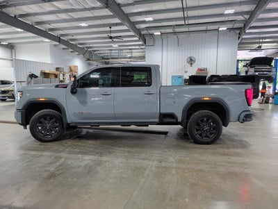 2024 GMC Sierra 2500HD AT4 6.6L Duramax Turbo-Diesel 4WD Thunderstorm Gray