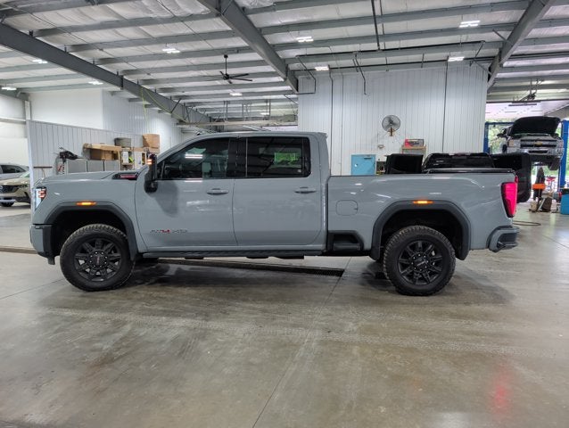2024 GMC Sierra 2500HD AT4 6.6L Duramax Turbo-Diesel 4WD Thunderstorm Gray