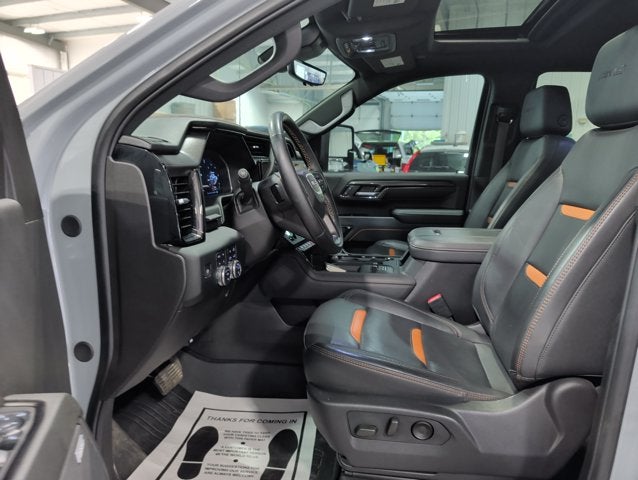 2024 GMC Sierra 2500HD AT4 6.6L Duramax Turbo-Diesel 4WD Thunderstorm Gray