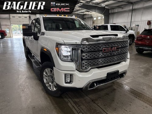 2021 GMC Sierra 2500HD Denali 6.6L V8 Denali Ultimate Package White Frost Tricoat