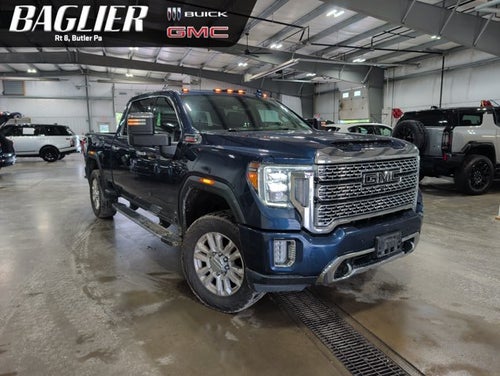 2021 GMC Sierra 2500HD Denali 6.6L V8 Turbo-Diesel 4WD Denali Ultimate Package Pacific Blue Metallic