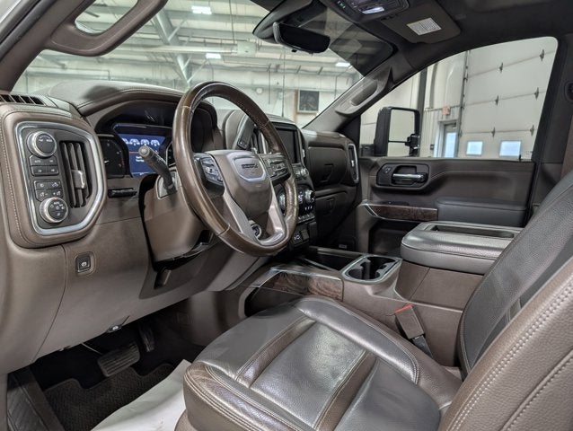 2021 GMC Sierra 2500HD Denali Ultimate Duramax 6.6L Allison 10-Speed White Frost Tri-Coat