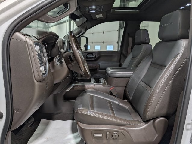 2021 GMC Sierra 2500HD Denali Ultimate Duramax 6.6L Allison 10-Speed White Frost Tri-Coat