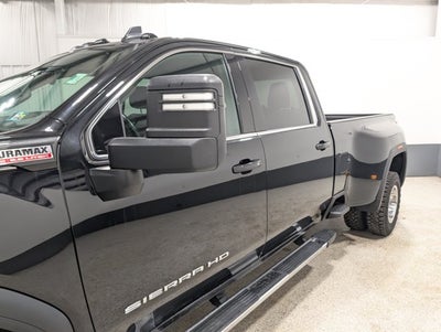 2024 GMC Sierra 3500HD SLE DURAMAX Dually 5th Wheel Prep Plow Prep Running Boards