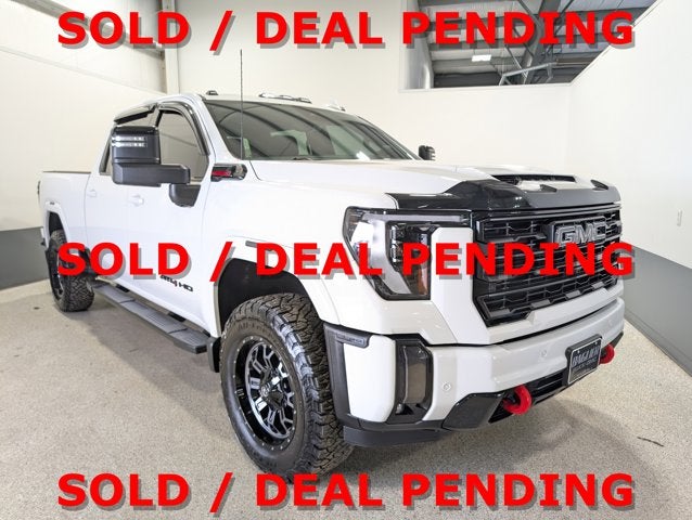 2024 GMC Sierra 3500HD AT4 Duramax Diesel Technology Pkg Preferred Pkg Sunroof 5th Wheel Prep