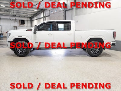 2024 GMC Sierra 3500HD AT4 Duramax Diesel Technology Pkg Preferred Pkg Sunroof 5th Wheel Prep