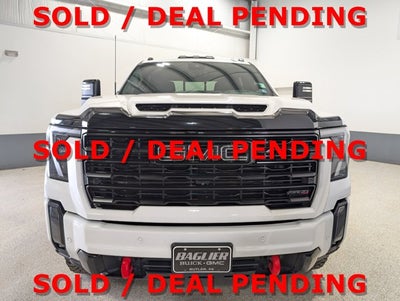 2024 GMC Sierra 3500HD AT4 Duramax Diesel Technology Pkg Preferred Pkg Sunroof 5th Wheel Prep