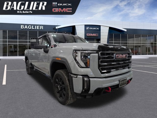 2024 GMC Sierra 3500HD AT4 Premium Plus Duramax Thunderstorm Grey 5th Prep