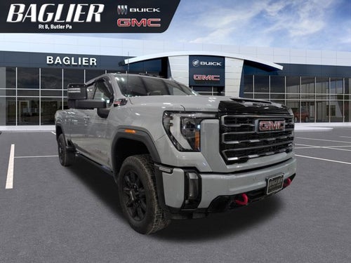 2024 GMC Sierra 3500HD AT4 Premium Plus Duramax Thunderstorm Grey 5th Prep