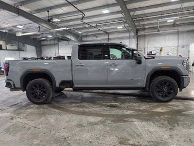 2024 GMC Sierra 3500HD AT4 Premium Plus Duramax Thunderstorm Grey 5th Prep