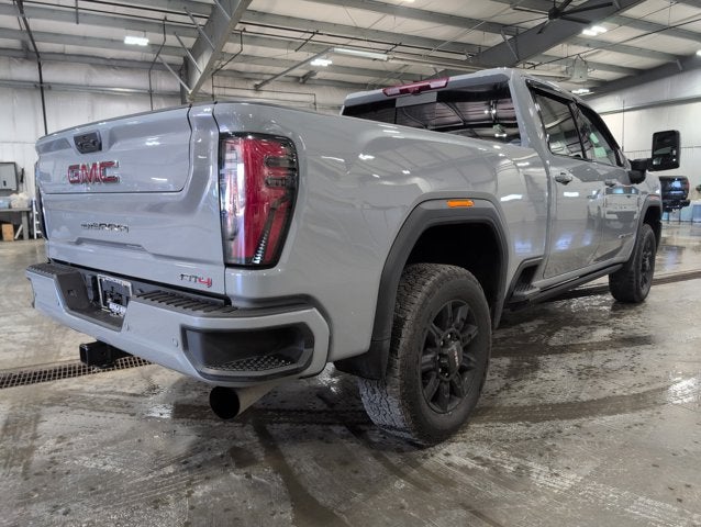 2024 GMC Sierra 3500HD AT4 Premium Plus Duramax Thunderstorm Grey 5th Prep