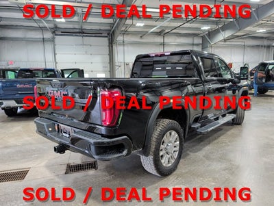 2022 GMC Sierra 3500HD Denali DURAMAX Denali SRW Standard Bed Navigation Running Boards