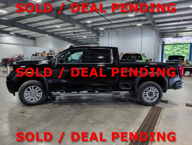 2022 GMC Sierra 3500HD Denali DURAMAX Denali SRW Standard Bed Navigation Running Boards