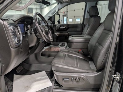 2022 GMC Sierra 3500HD Denali Ultimate 6.6L Duramax Turbo-Diesel Gooseneck Onyx Black