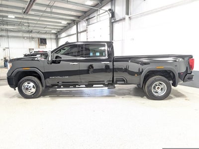 2022 GMC Sierra 3500HD Denali Ultimate 6.6L Duramax Turbo-Diesel Gooseneck Onyx Black