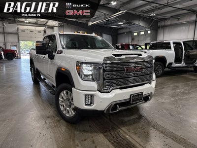 2020 GMC Sierra 3500HD Denali 6.6L Turbo-Diesel V8 Denali Ultimate Package White Frost Tricoat