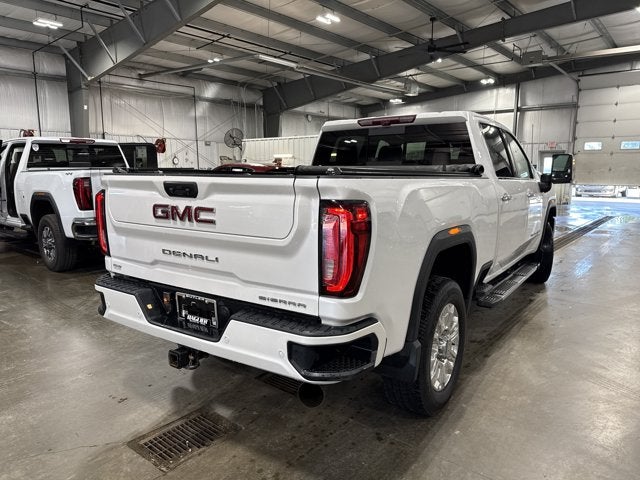 2020 GMC Sierra 3500HD Denali 6.6L Turbo-Diesel V8 Denali Ultimate Package White Frost Tricoat