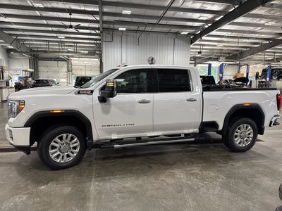 2020 GMC Sierra 3500HD Denali 6.6L Turbo-Diesel V8 Denali Ultimate Package White Frost Tricoat