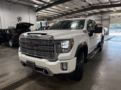 2020 GMC Sierra 3500HD Denali 6.6L Turbo-Diesel V8 Denali Ultimate Package White Frost Tricoat