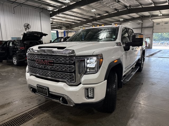 2020 GMC Sierra 3500HD Denali 6.6L Turbo-Diesel V8 Denali Ultimate Package White Frost Tricoat