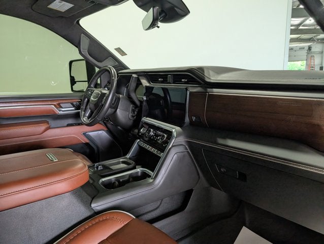 2024 GMC Sierra 2500HD Denali Ultimate Duramax Redwood Metallic Power Roof Hard Cover