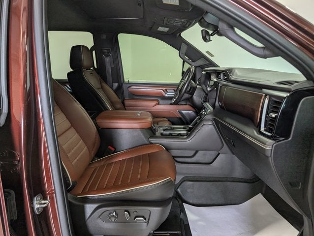 2024 GMC Sierra 2500HD Denali Ultimate Duramax Redwood Metallic Power Roof Hard Cover