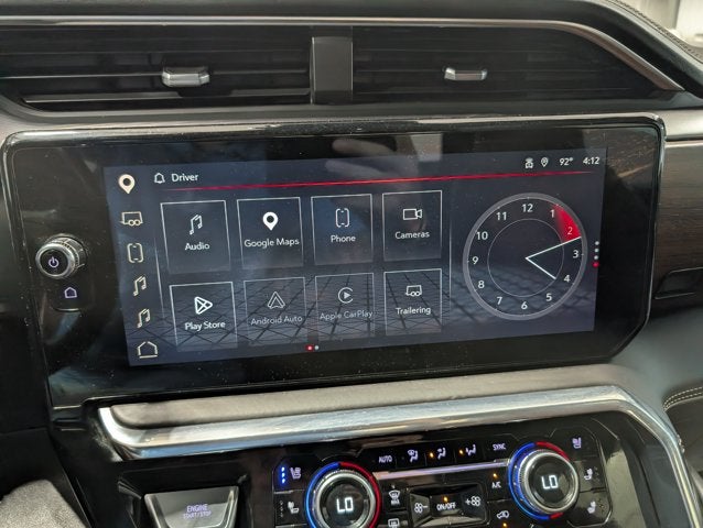 2024 GMC Sierra 2500HD Denali UltimateTitanium Rush 5th Wheel Prep Power Boards HUD Diesel